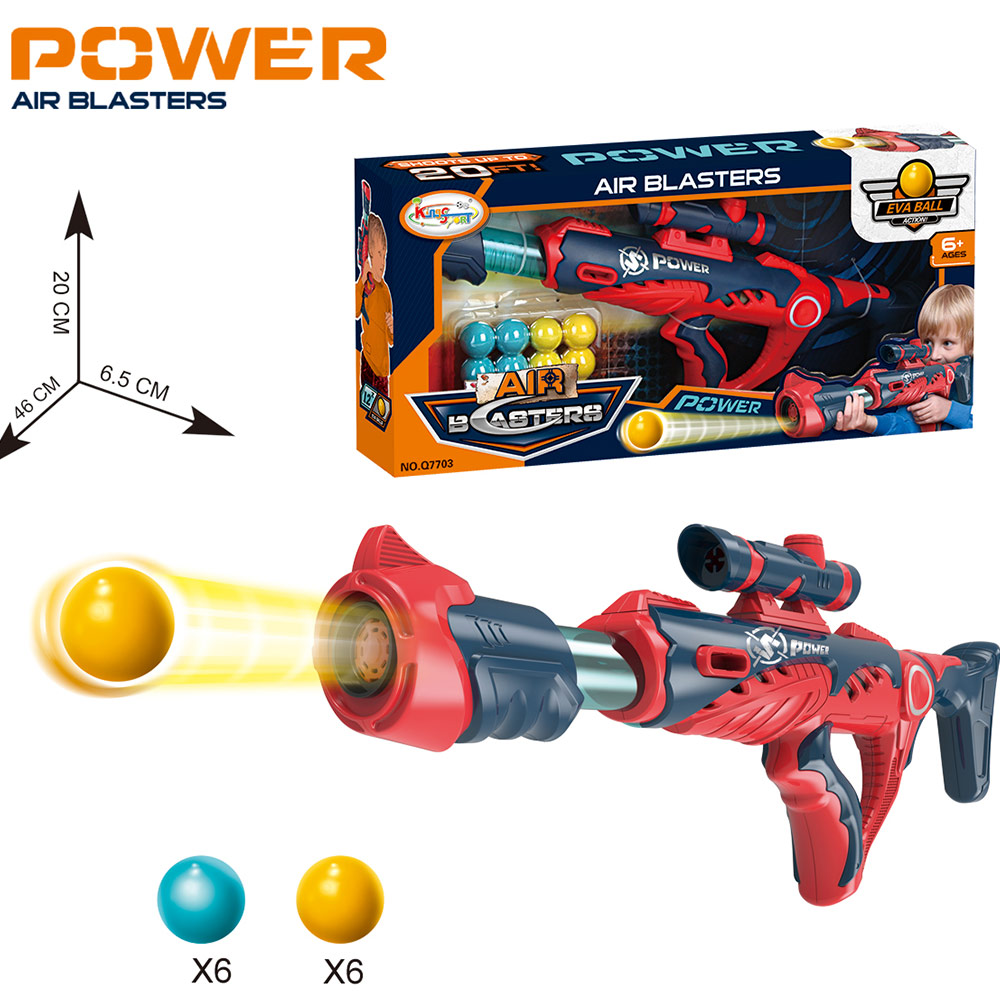 KING SPORT Q7701 AIRBLASTER IGRAČKA ISPALJIVANJE LOPTICA