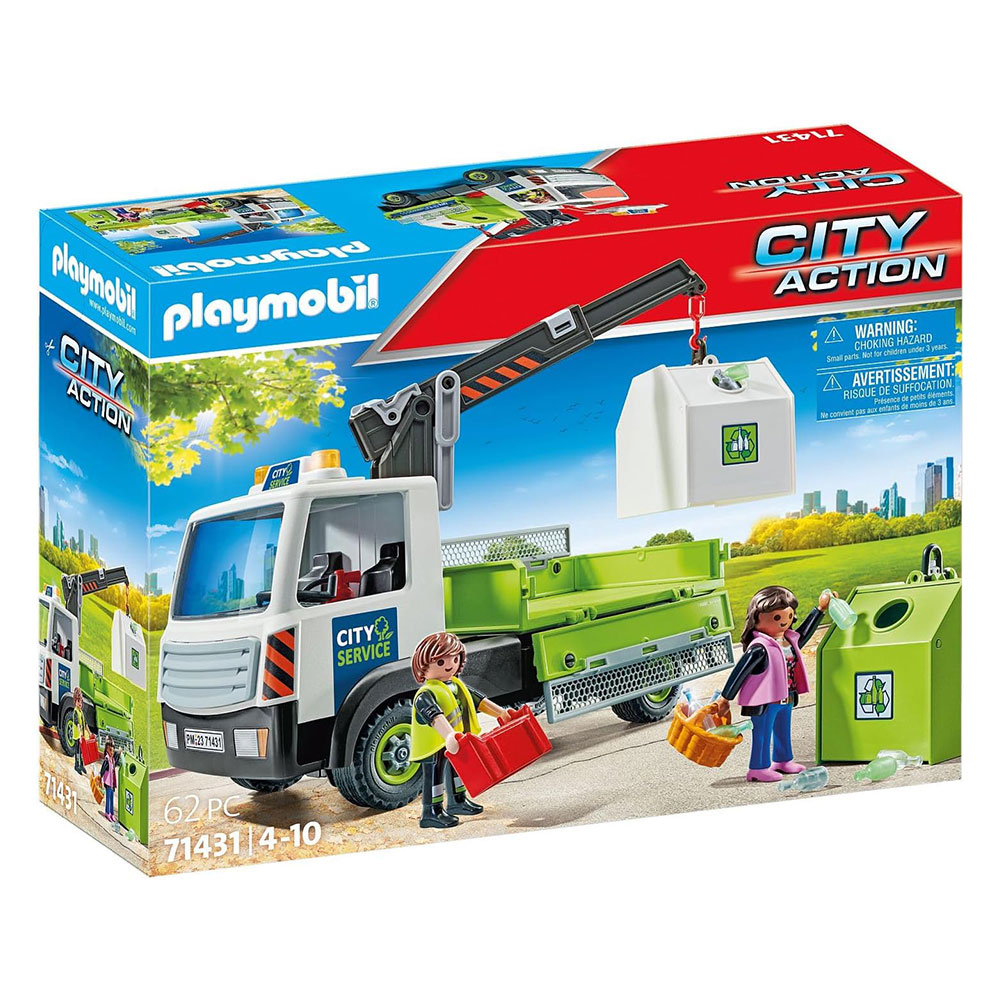 PLAYMOBIL 71431 CITY ACTION KAMION RECIKLAŽA