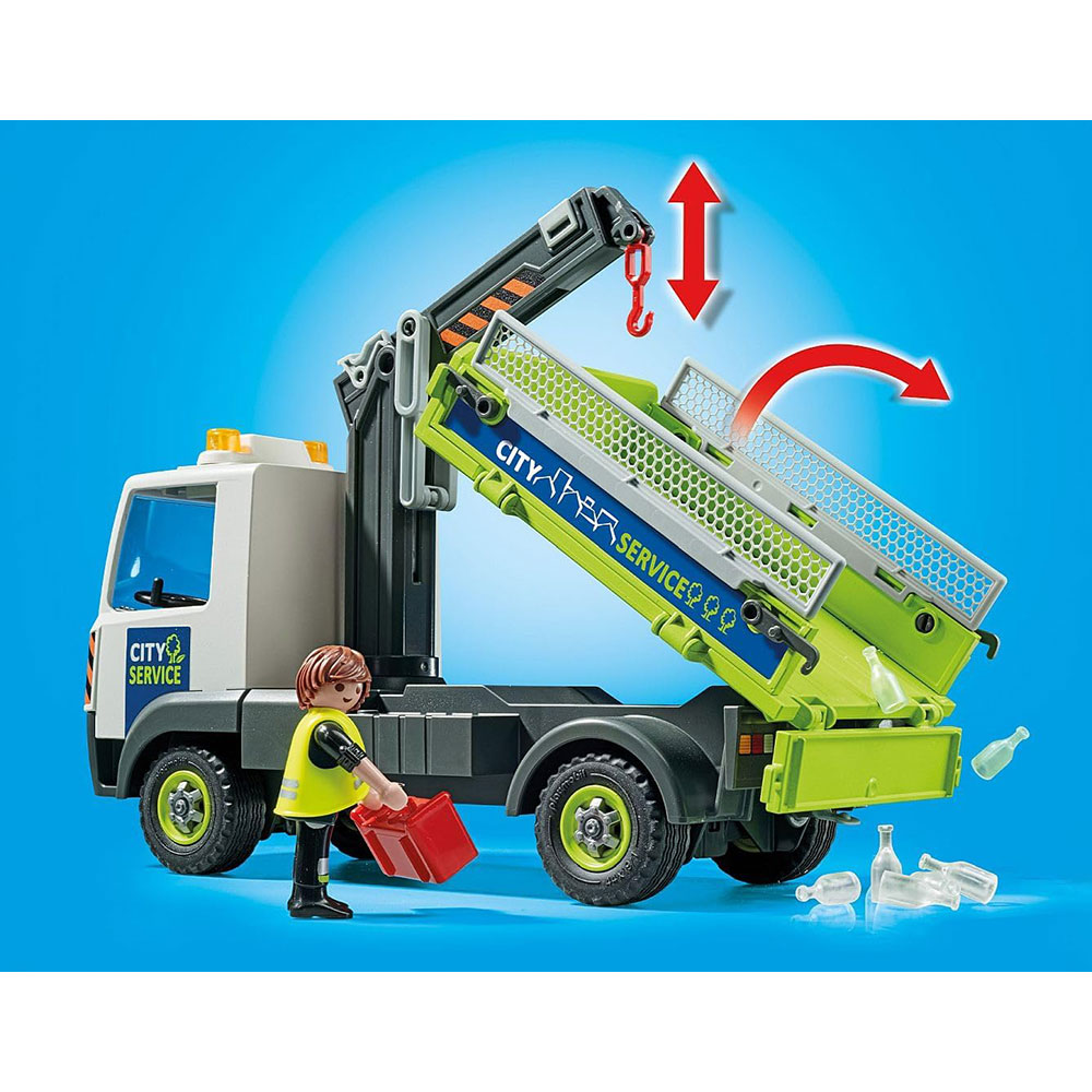 PLAYMOBIL 71431 CITY ACTION KAMION RECIKLAŽA – slika 3