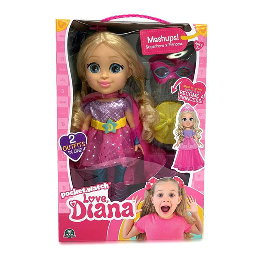 LUTKA LOVE DIANA 2U1 LVE07000