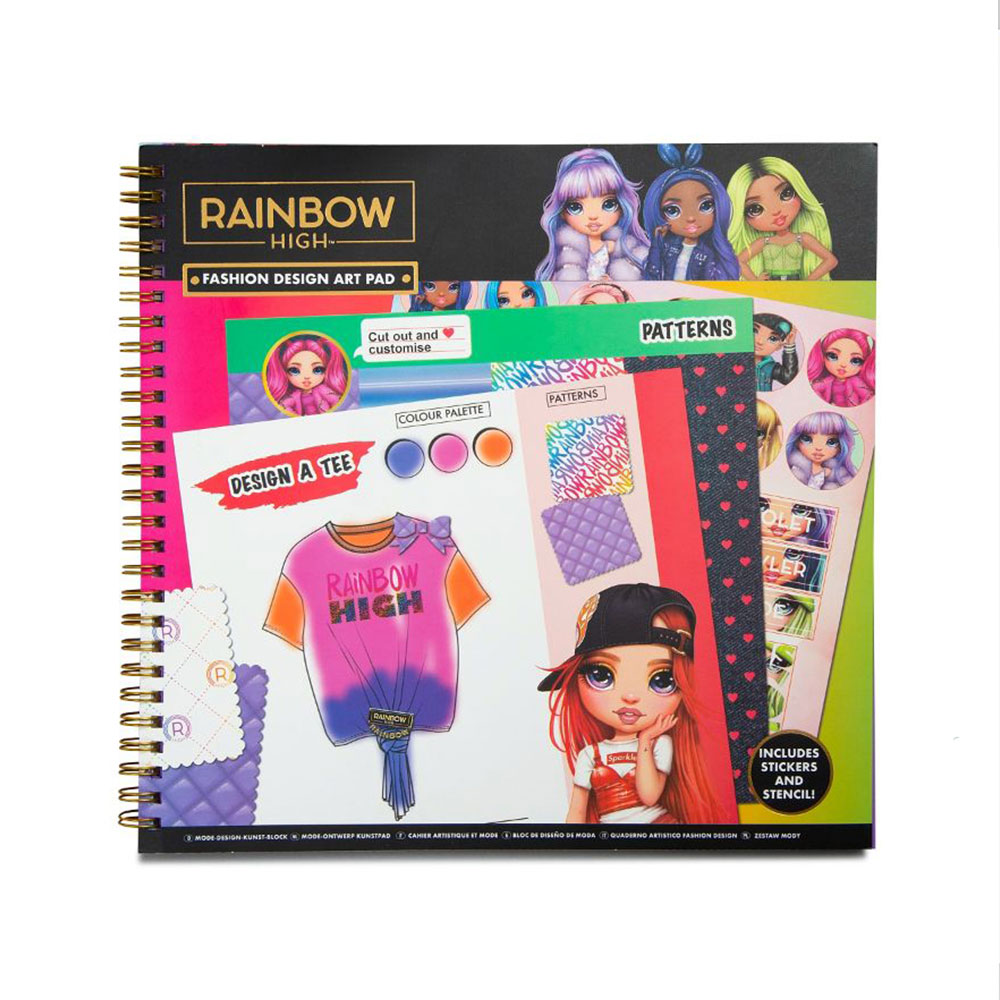 RAINBOW HIGH MODNA KNJIGA SA STIKERIMA 99-0014
