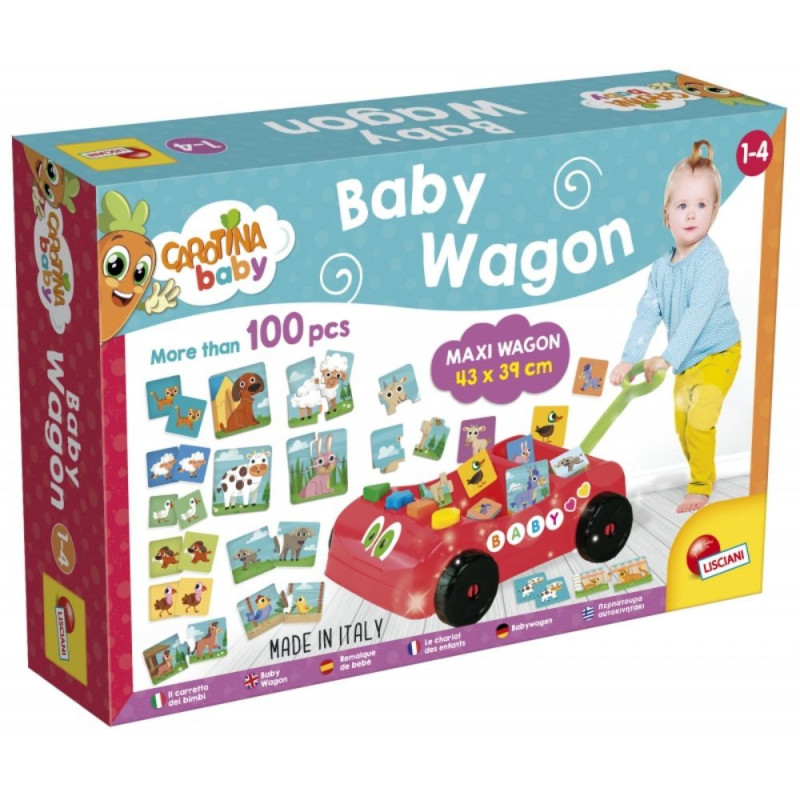 Carotina Edukativno vozilo Baby Wagon Lisciani 57733/67879
