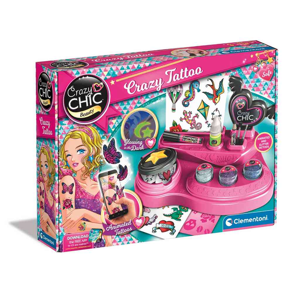 CRAZY CHIC CRAZY TATTOO SET