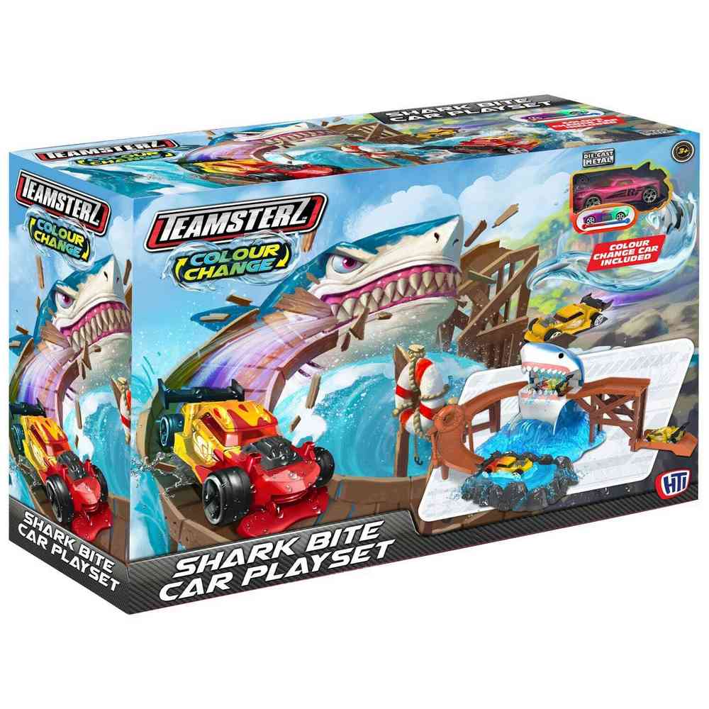 TEAMSTERZ COLOUR CHANGE SHARK BITE + CAR