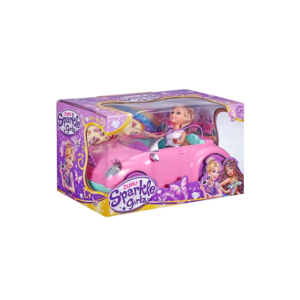 SPARKLE GIRLZ PINK AUTOMOBIL I LUTKA SET – slika 2