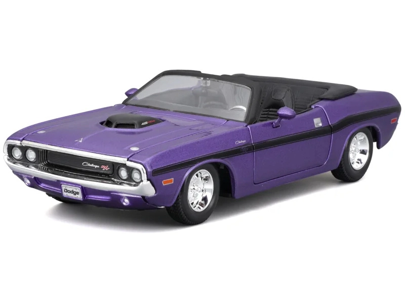 Maisto Metalni model autica 1:24 1970 Dodge Challenger R/T Convertible 31264
