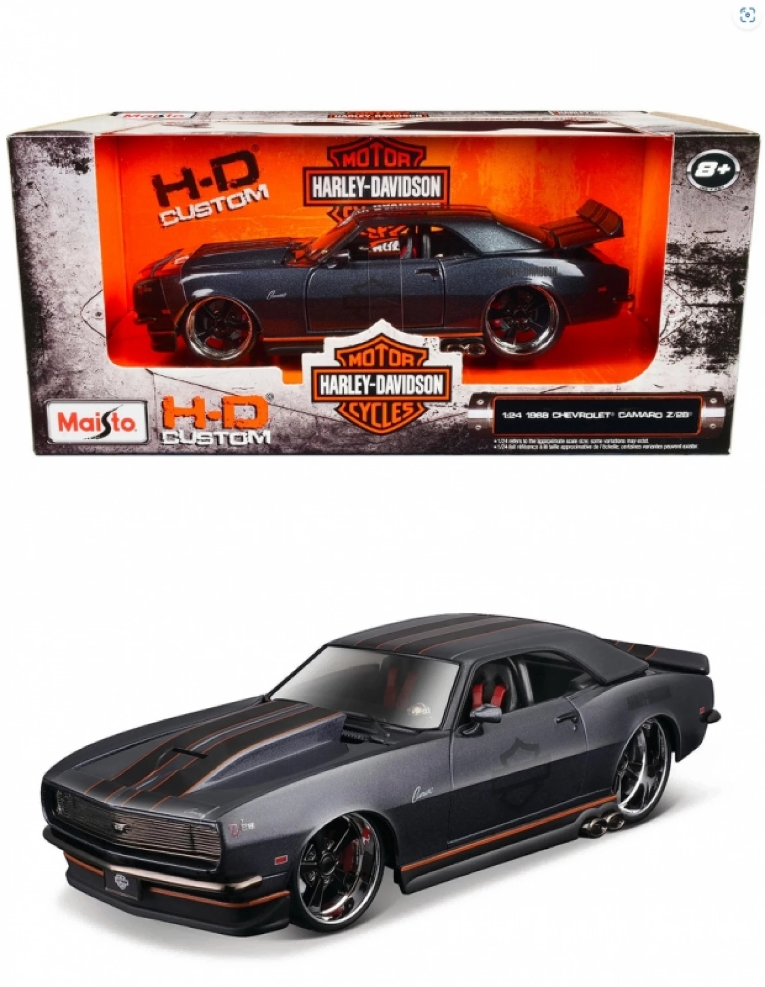 Maisto Metalni model autica 1:24 Design Classic Muscle Chevrolet Camaro Z28 1968 32508