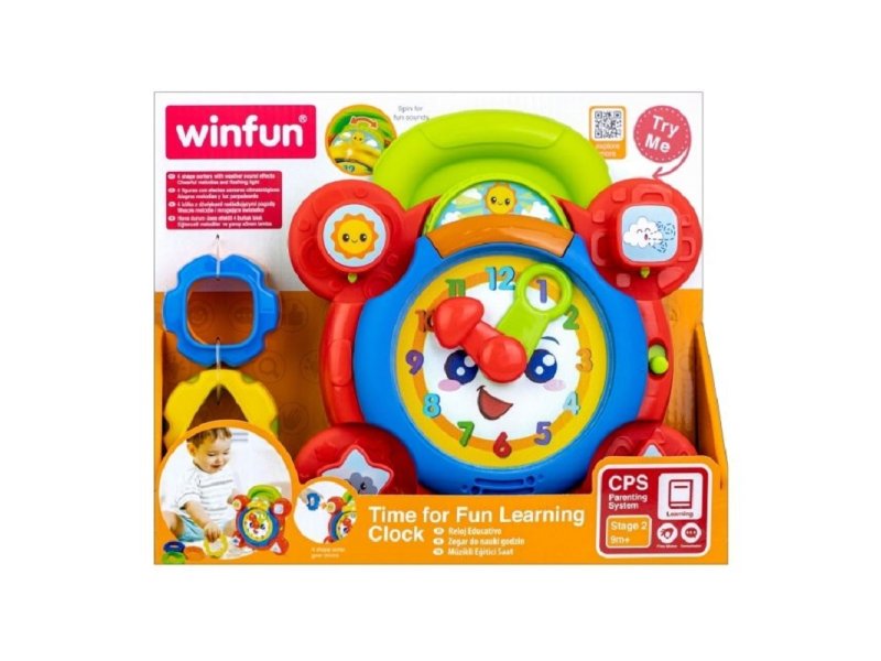 Win Fun Baby Edukativni Casovnik 000675-NL