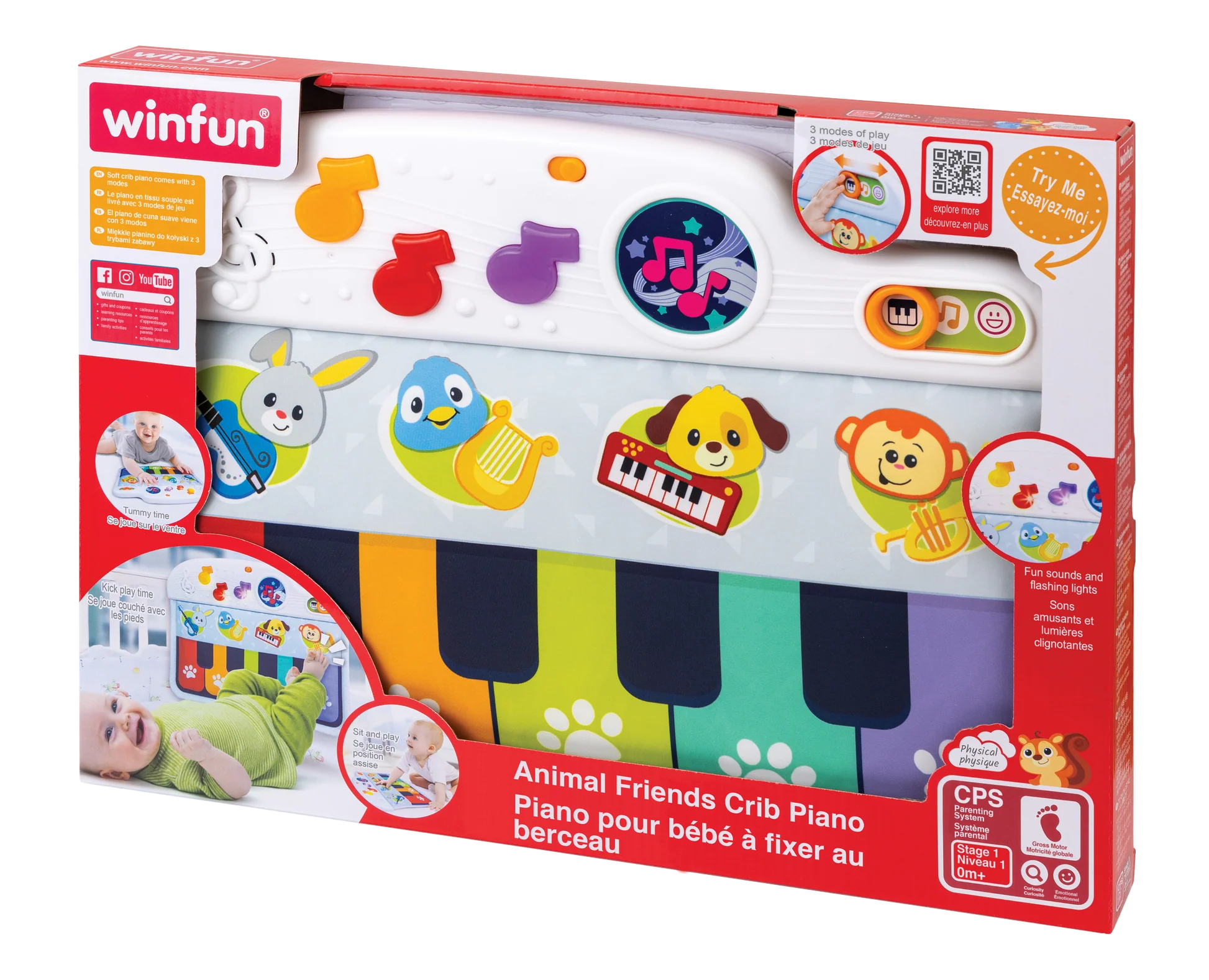 Win Fun Baby Piano za krevetac 000781-NL