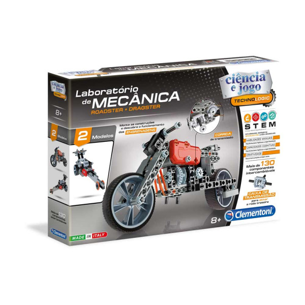 Clementoni Construction Challenge Roadster I Dragster kreativni set 59016