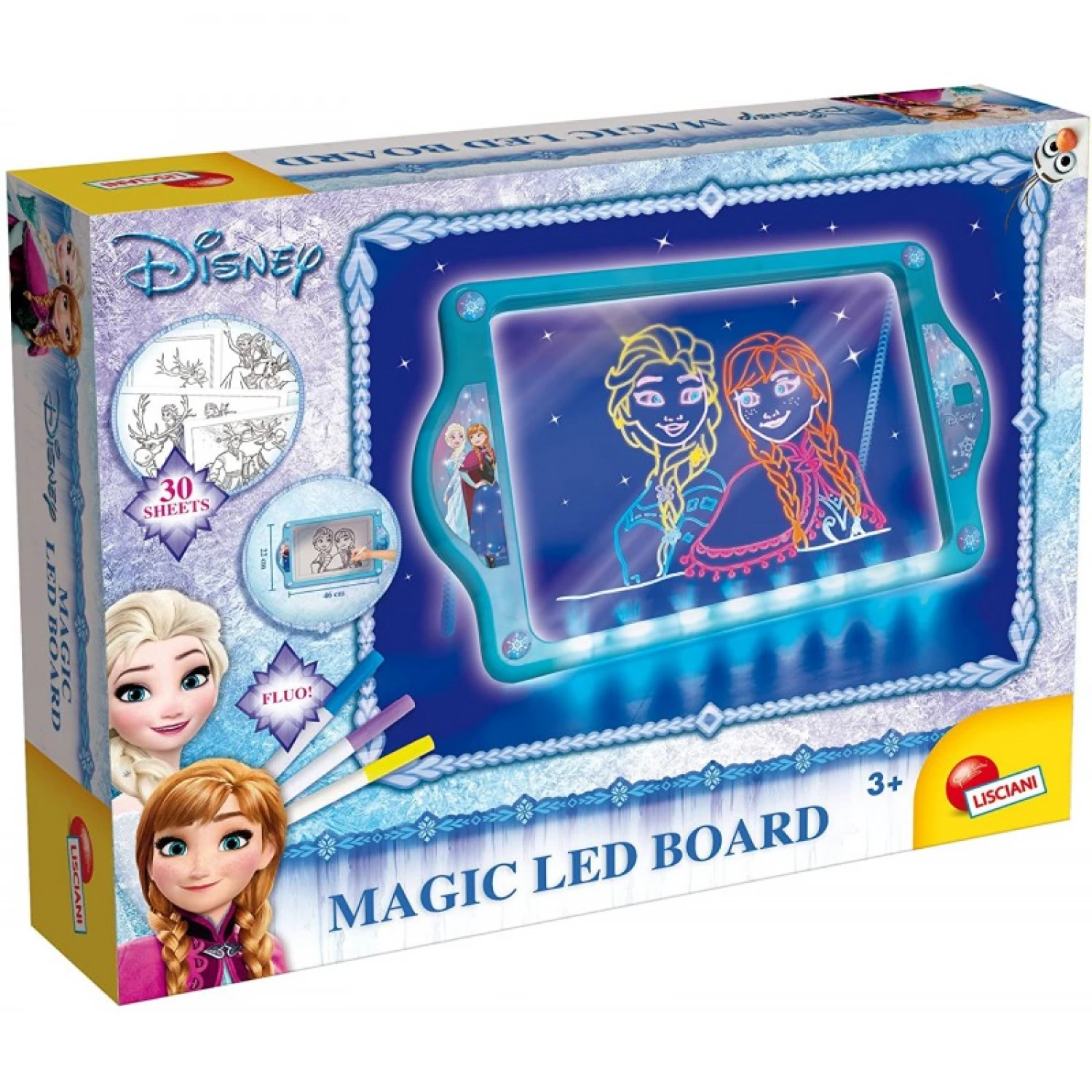 Frozen Magicna Led tabla pisi-brisi Lisciani 92949 (63178)