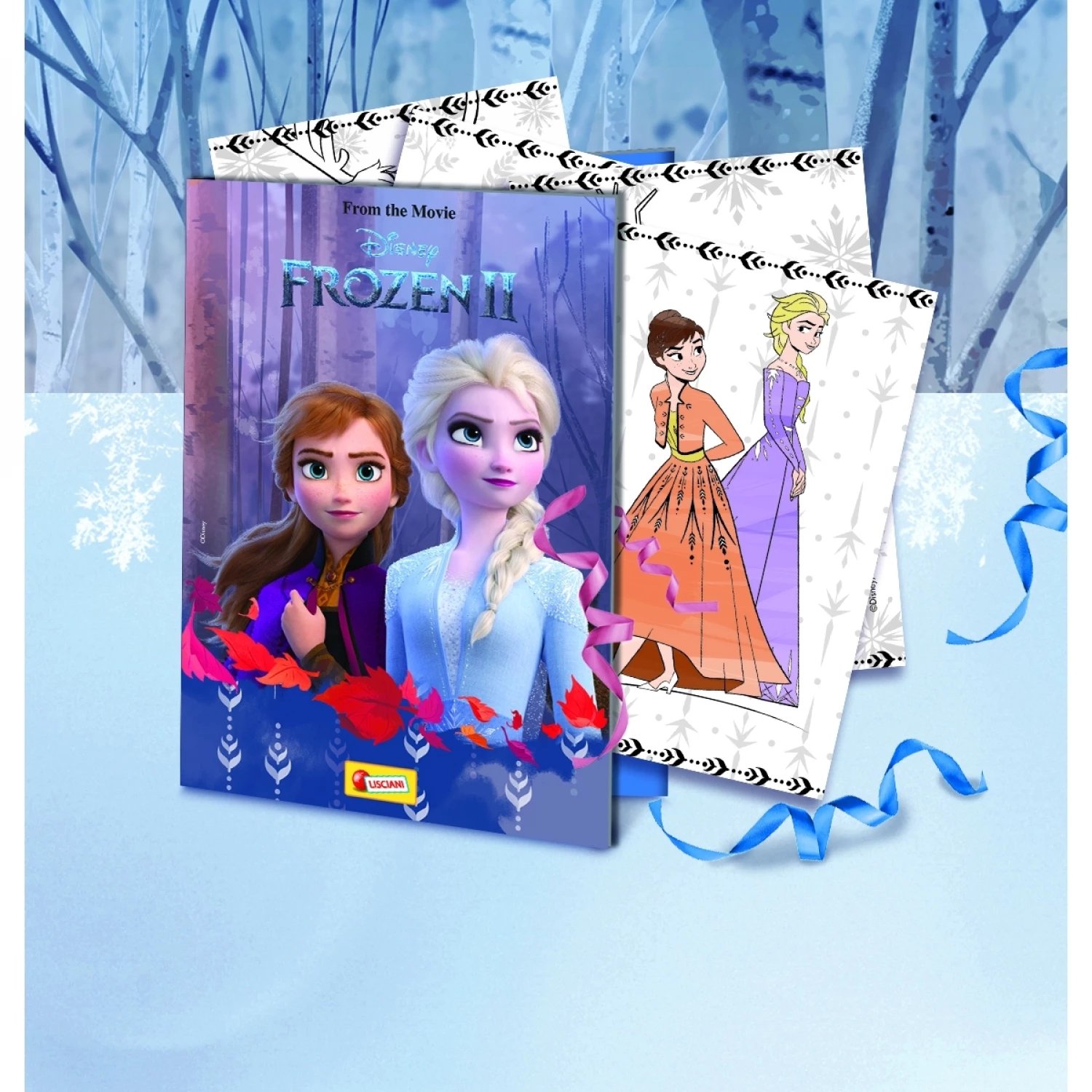 Frozen II Kreativni umetnicki sto za crtanje Lisciani 73719 – slika 2