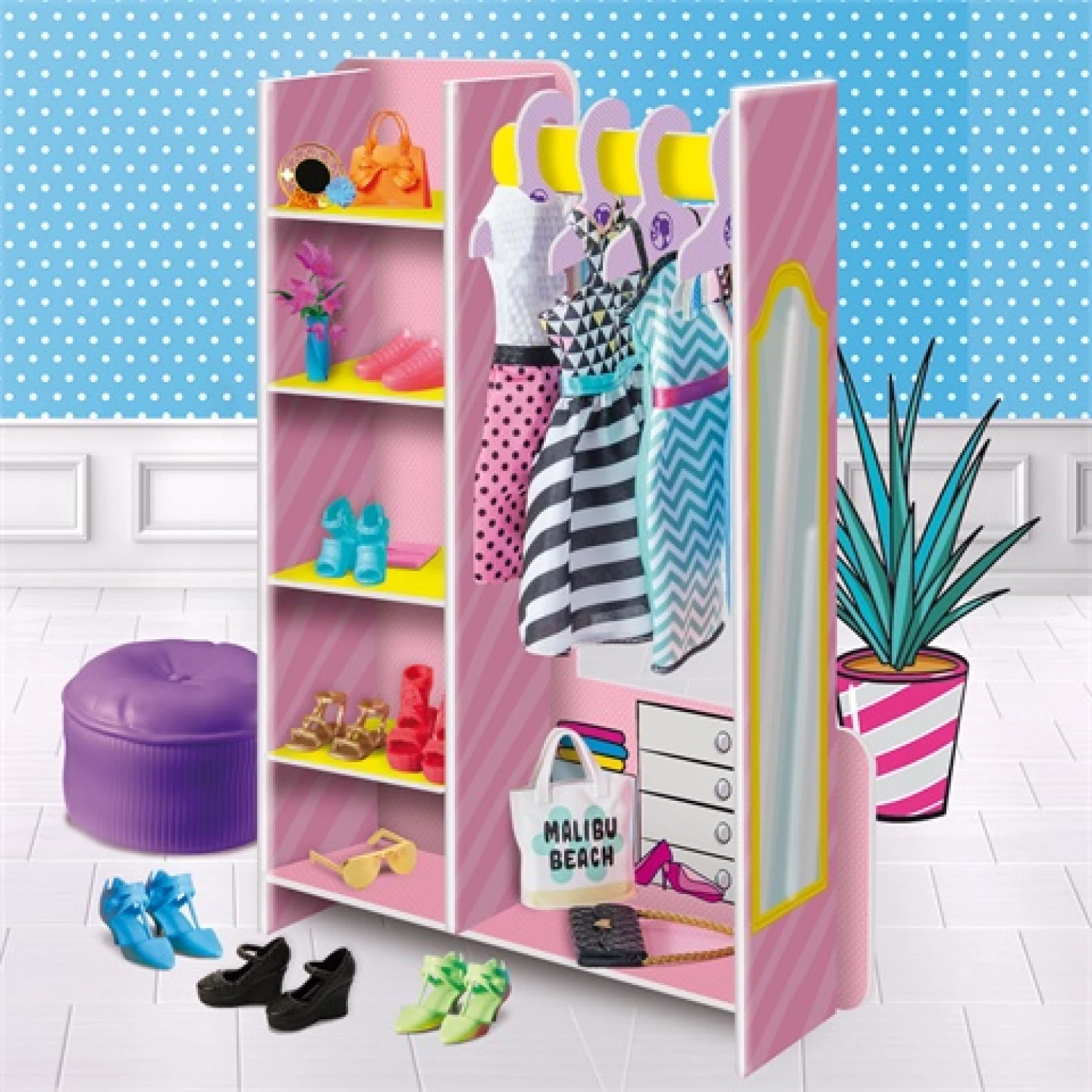 Barbie soba iz snova sa lutkom Lisciani display 8pcs 76918 – slika 2