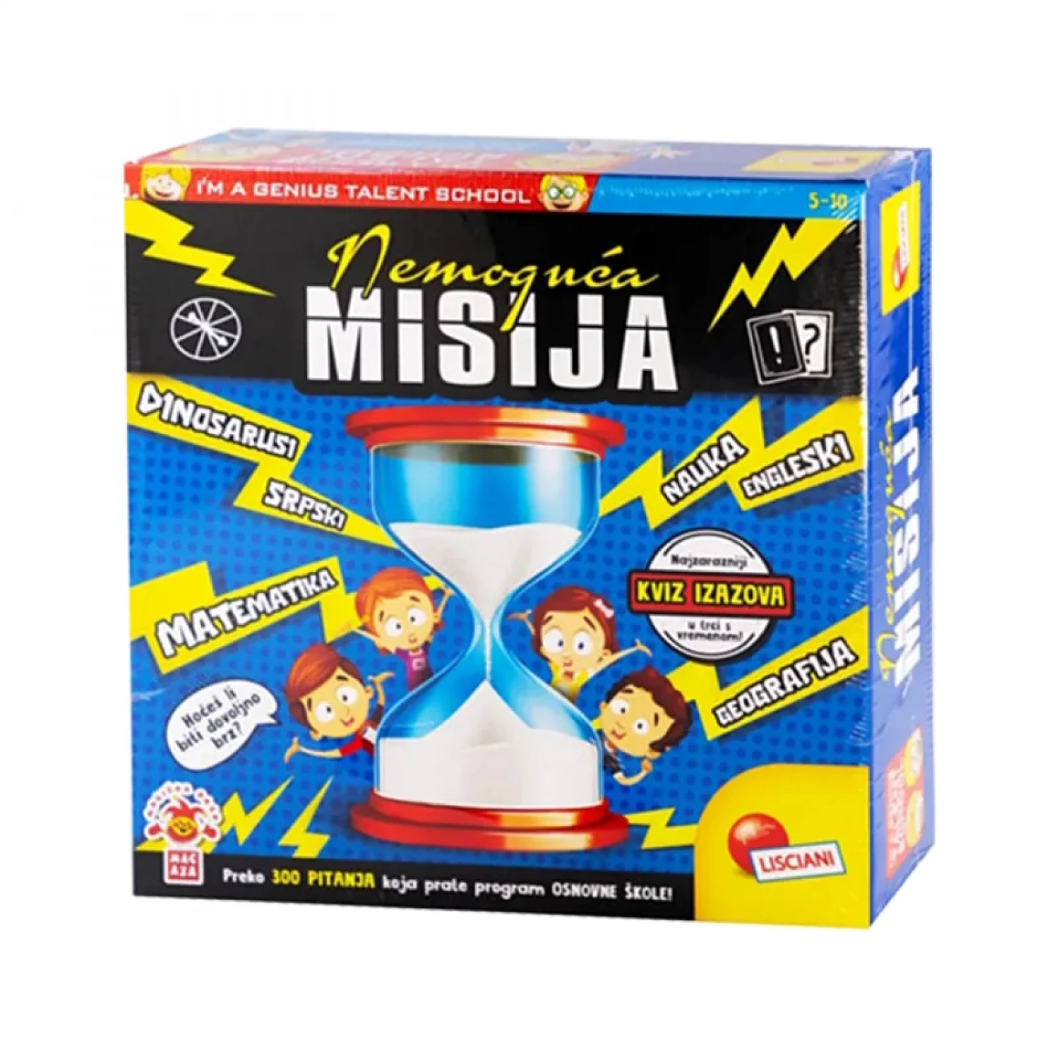 Mali Genije SR Drustvena igra Nemoguca Misija Lisciani RS97326