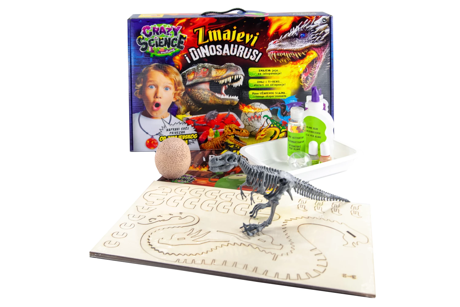 Crazy Science SR Laboratorija Zmajeva i Dinosaurusa Lisciani RS89390 – slika 2