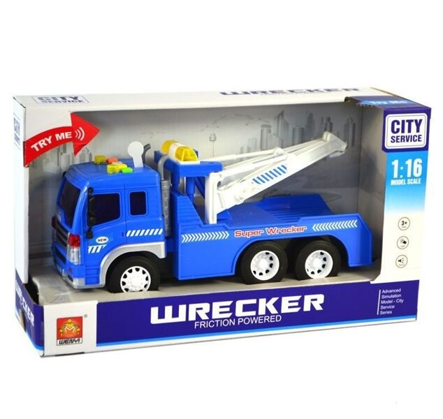 Kamion 1:16 servis kran sa zvukom I svetlom B/O Wenyi WY330B