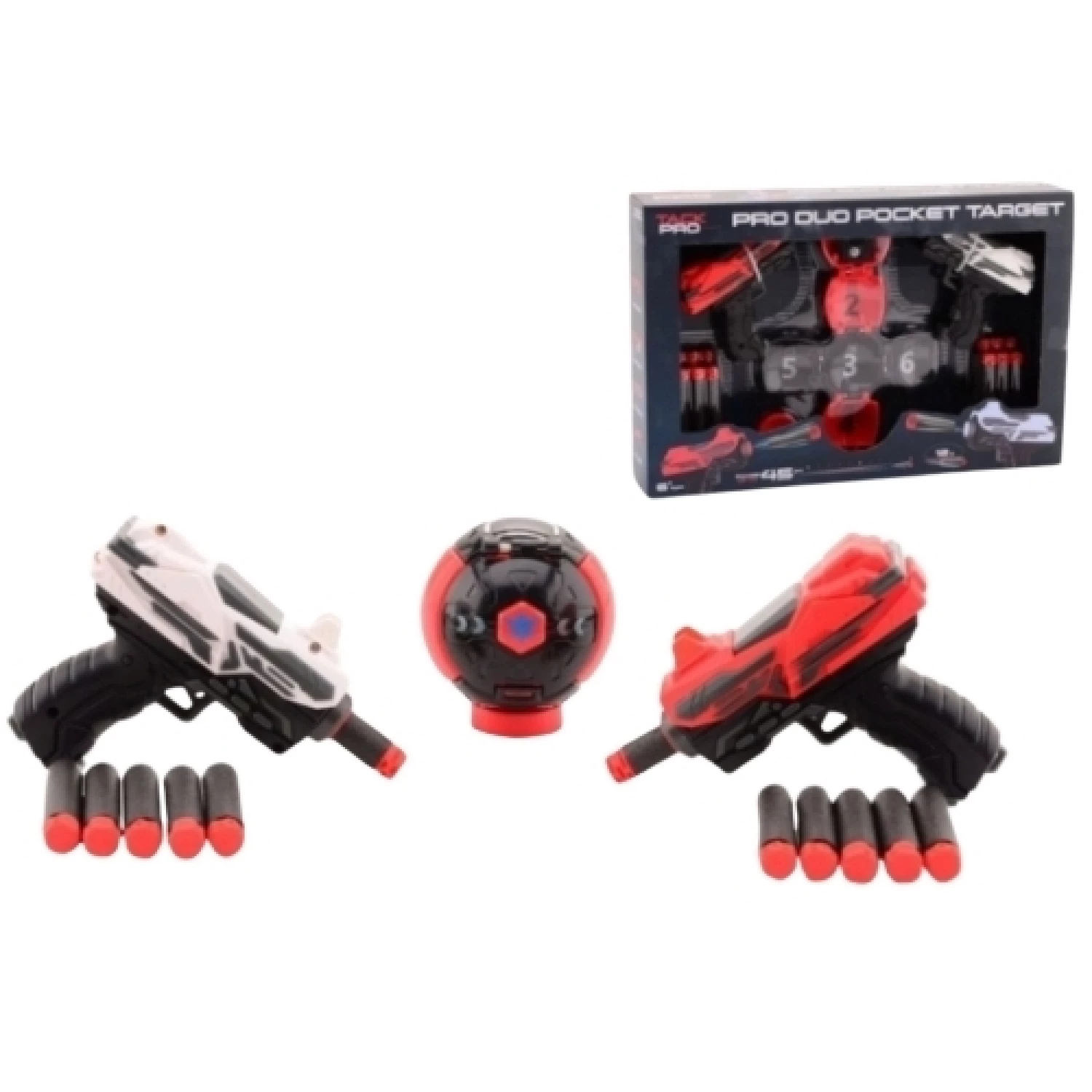 Tack Pro Shooter Set dva pistolja sa 14 sundjerastih metaka I metom 31054