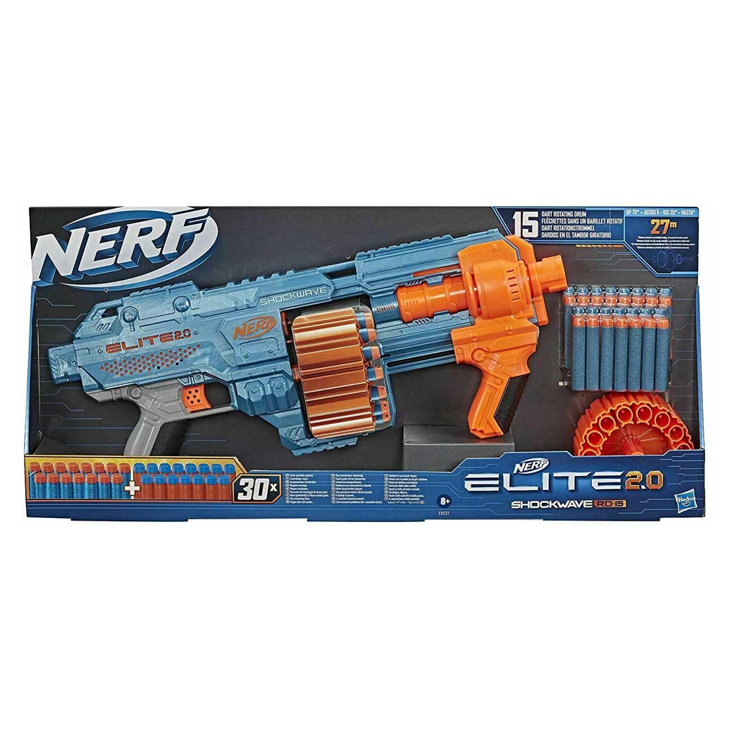 NERF ELITE 2 SHOCKWAVE RD 15 – slika 2
