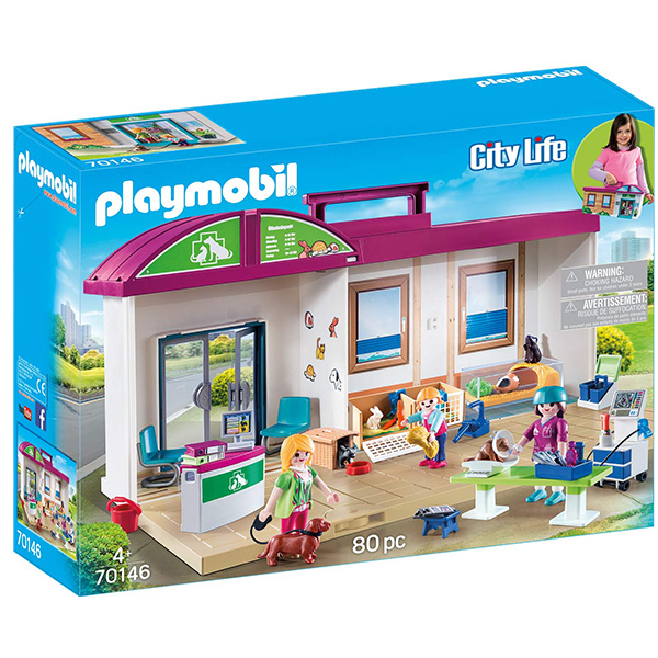 PLAYMOBIL 70146 CITY LIFE VETERINAR SET